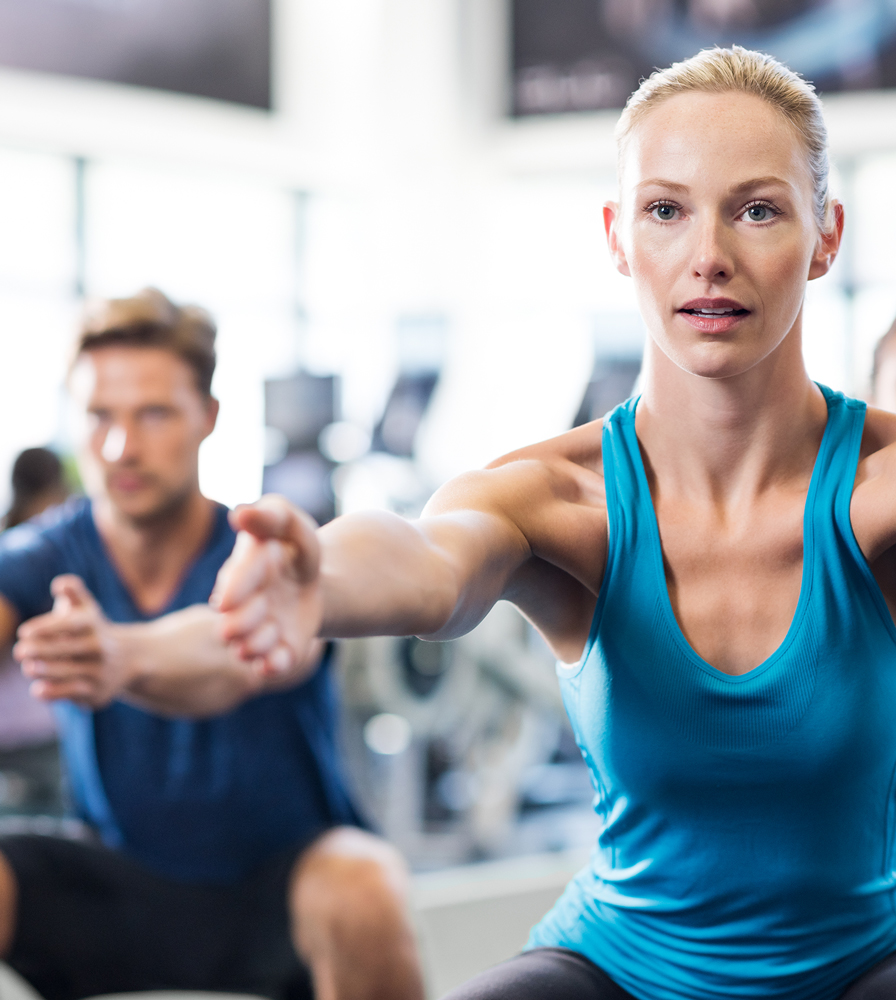wellness Employees exercising